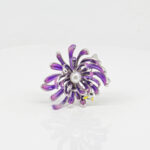 FLOWER BROOCH SILVER 92.5