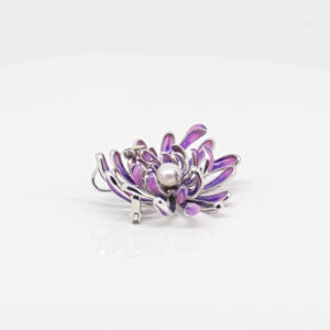 FLOWER BROOCH SILVER 92.5