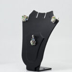 MOP PENDANT SET SILVER 92.5