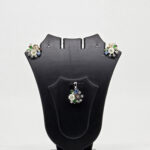 MOP PENDANT SET SILVER 92.5