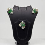 MOP PENDANT SET SILVER 92.5