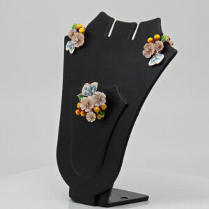 MOP PENDANT SET SILVER 92.5