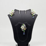 MOP PENDANT SET SILVER 92.5