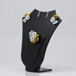 MOP PENDANT SET SILVER 92.5