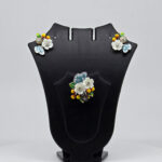 MOP PENDANT SET SILVER 92.5