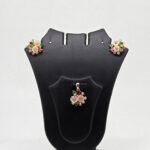 MOP PENDANT SET SILVER 92.5