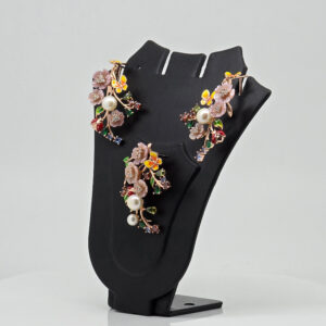 MOP PENDANT SET SILVER 92.5