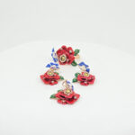 MOP PENDANT SET SILVER 92.5