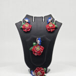 MOP PENDANT SET SILVER 92.5