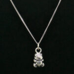 TEDDY BEAR PENDANT SILVER 92.5