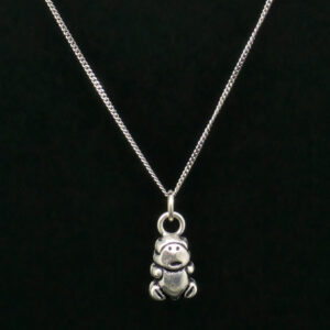 TEDDY BEAR PENDANT SILVER 92.5