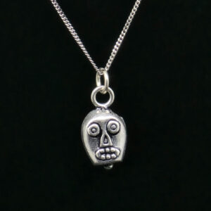 SKULL HEAD PENDANT SILVER 92.5