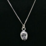 SKULL HEAD PENDANT SILVER 92.5
