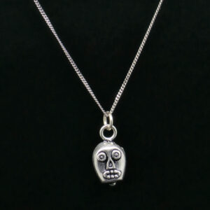 SKULL HEAD PENDANT SILVER 92.5