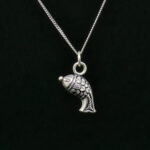 FISH PENDANT SILVER 92.5