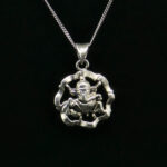 GANESHA PENDANT SILVER 92.5