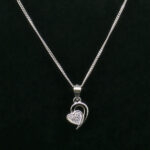 HEART PENDANT SILVER 92.5