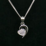 HEART PENDANT SILVER 92.5