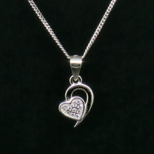 HEART PENDANT SILVER 92.5