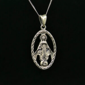 MARY PENDANT SILVER 92.5