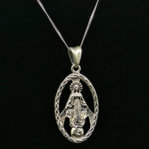 MARY PENDANT SILVER 92.5