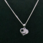HEART PENDANT SILVER 92.5