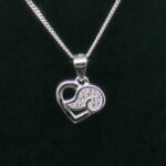 HEART PENDANT SILVER 92.5