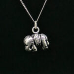 ELEPHANT PENDANT SILVER 92.5