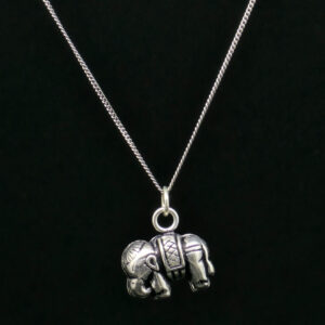 ELEPHANT PENDANT SILVER 92.5