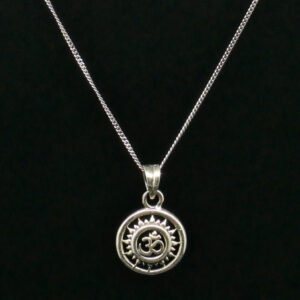 OM PENDANT SILVER 92.5