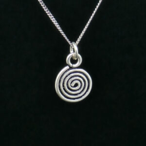 SPIRAL PENDANT SILVER 92.5
