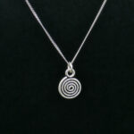 SPIRAL PENDANT SILVER 92.5