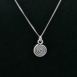 SPIRAL PENDANT SILVER 92.5