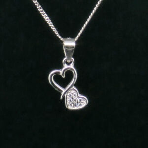 HEART PENDANT SILVER 92.5