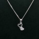 HEART PENDANT SILVER 92.5