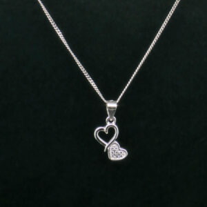 HEART PENDANT SILVER 92.5