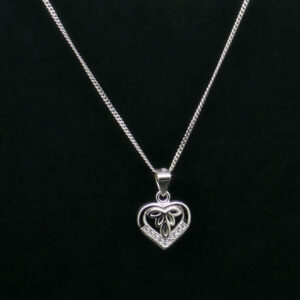 HEART PENDANT SILVER 92.5