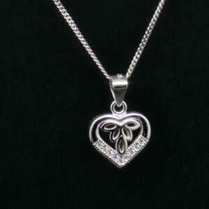 HEART PENDANT SILVER 92.5