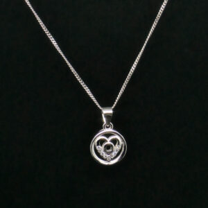 HEART PENDANT SILVER 92.5
