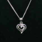 HEART PENDANT SILVER 92.5