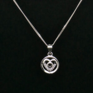 HEART PENDANT SILVER 92.5