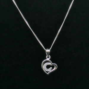 HEART PENDANT SILVER 92.5