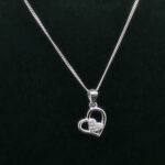 HEART PENDANT SILVER 92.5