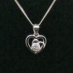 HEART PENDANT SILVER 92.5