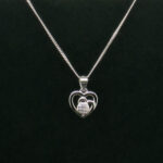 HEART PENDANT SILVER 92.5