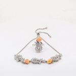 CHAIN BRACELET RING SILVER 92.5