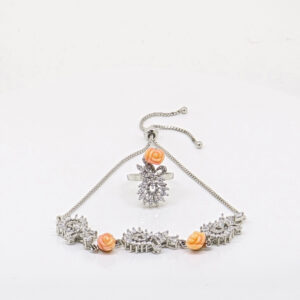 CHAIN BRACELET RING SILVER 92.5