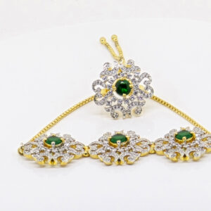 CHAIN BRACELET RING SILVER 92.5