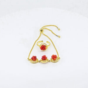 CHAIN BRACELET RING SILVER 92.5