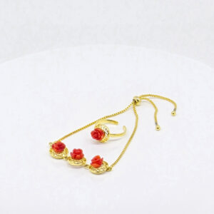 CHAIN BRACELET RING SILVER 92.5